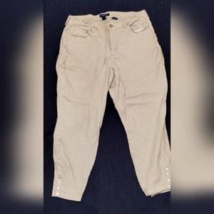 Woman's tan pants size 16